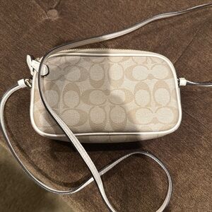 Coach Beige Crossbody Bag